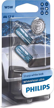 Лампа накаливания Philips 12961WVUB2 (2 шт)