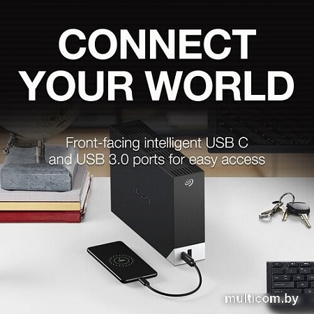 Внешний накопитель Seagate One Touch Desktop Hub STLC12000402 12TB