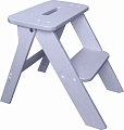 Лестница-стремянка Wood Step SFK-2(L) (2 ступени, белый)