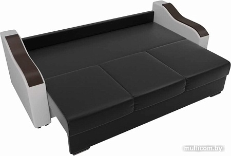 Диван Лига диванов Монако 102057 (черный/белый)