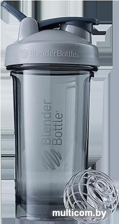 Шейкер спортивный Blender Bottle Pro 24 Tritan Full Color серый графит