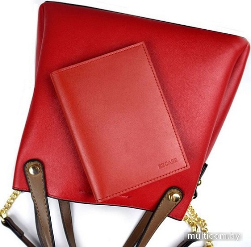 Обложка для паспорта EZcase C14.1 (красный)