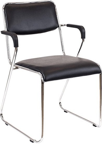 Офисный стул Everprof Fix Plus (экокожа, черный)