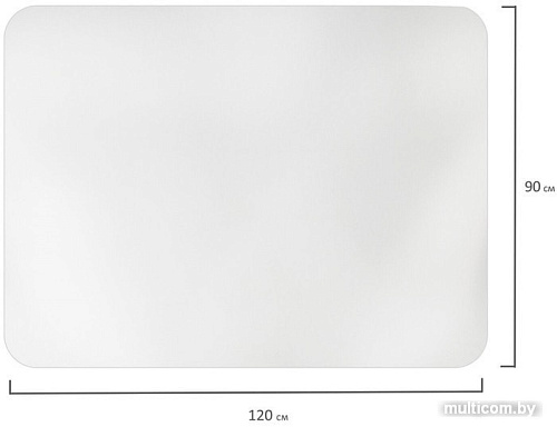 Коврик защитный Brabix 90x120 см 606622 (матовый)