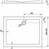 Душевой поддон Deante Minimal 120x90 KTN 043B