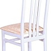 Стул Ельская мебельная фабрика МДК-82 (эмаль белая/яра молочная)