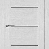 Межкомнатная дверь ProfilDoors 99XN 80x200 (монблан/стекло графит)