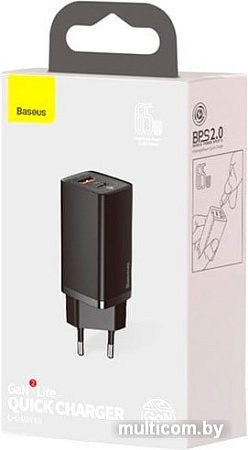 Сетевое зарядное Baseus CCGAN2L-B01