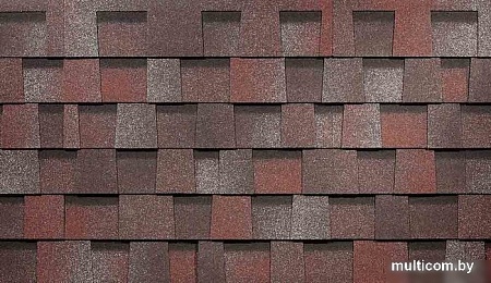 Битумная черепица Docke Premium Dragon (слива)