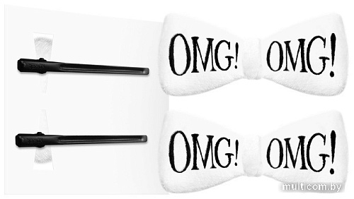 Зажим для волос Double Dare Omg! Hair Up Bow Pin (белый) 2 шт