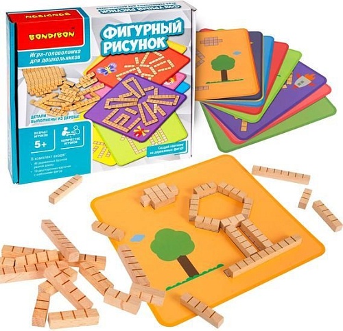 Головоломка Bondibon Фигурный рисунок ВВ5167