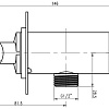 Смеситель Gross Aqua Bidet GA042601C