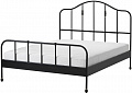 Кровать Ikea Сагстуа 200x160 (черный, Лурой) 592.688.36
