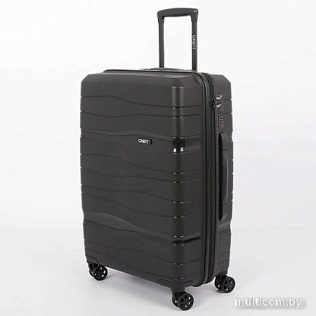 Чемодан-спиннер Grott 227-PP002/3-29 (черный)
