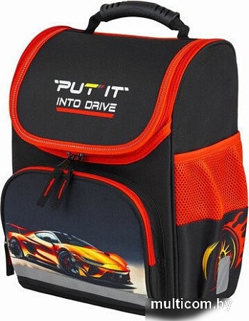 Школьный рюкзак Пифагор Basic. Cool wheels 272045