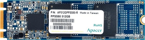 SSD Apacer PPSS80 512GB AP512GPPSS80-R