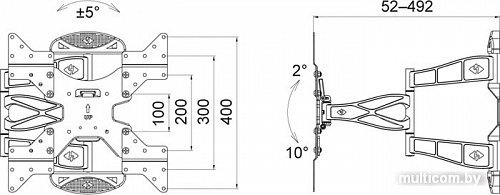 Кронштейн Kromax ATLANTIS-20