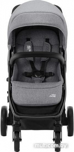 Коляска прогулочная «книга» Britax Romer B-Agile R (elephant grey/black)