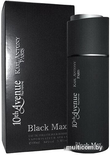 Туалетная вода Jean Jacques Vivier 10th Avenue Black Max EdT (100 мл)