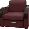 Кресло Сириус Лидер-1 НПБ 105x110 (Eva 15 велюр темно-бордовый)