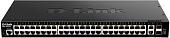 Управляемый коммутатор 3-го уровня D-Link DGS-1520-52/A1A