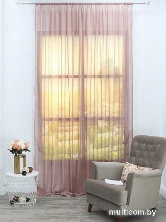 Тюль Amore Mio RR 31483-46090 3x2,9 м 13935 (брусника)