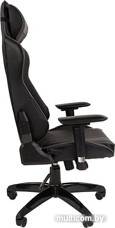 Кресло CHAIRMAN Game 44 (черный/серый)