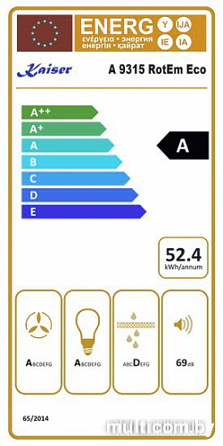 Кухонная вытяжка Kaiser A 9315 RotEm Eco