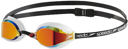 Очки для плавания Speedo Fastskin Speedsocket 2 Mirror B586 (белый/черный)