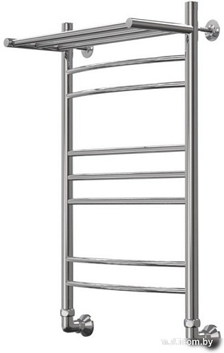 Полотенцесушитель Granula Евро 2Д+3П+2Д 50х100 с полкой (нижнее подключение)