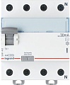 Устройство защитного отключения Legrand TX3 4P 25A 30мA 10kA 4M 403008