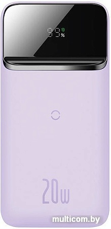 Внешний аккумулятор Baseus Magnetic Wireless Fast charging 10000mAh 20W (сиреневый)