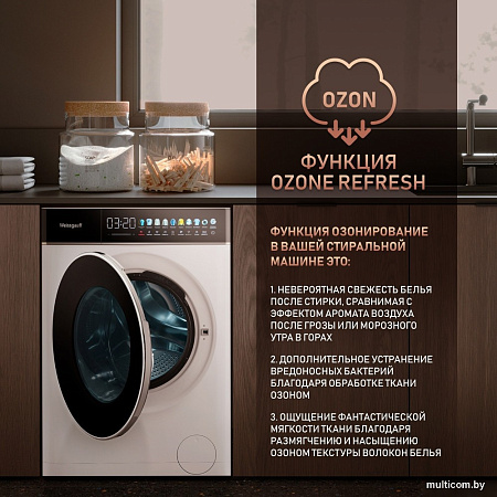 Стирально-сушильная машина Weissgauff WMD 58411 Direct Drive Inverter Premium Steam