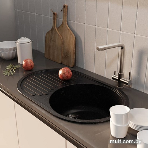 Кухонная мойка Mixline ML-GM16 551926 (черный)