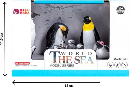 Набор фигурок Masai Mara Мир морских животных ММ203-002