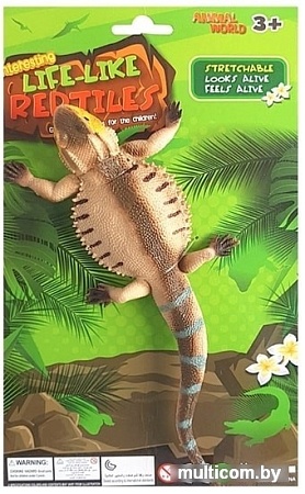 Сквиш Qunxing Toys Желтая игуана W6328-380