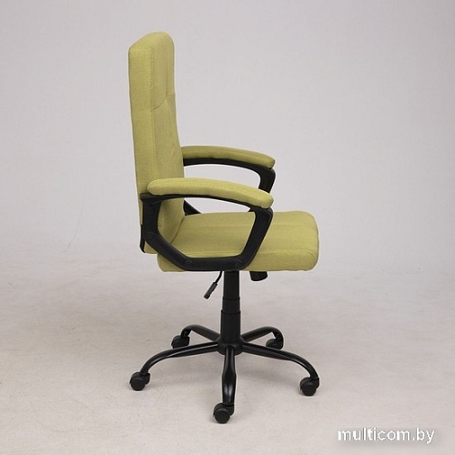 Офисное кресло AksHome Mark Chrome (ткань, светло-зеленый)