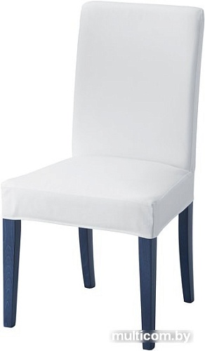 Стул Ikea Хенриксдаль (коричневый/грэсбу, белый) 892.272.55