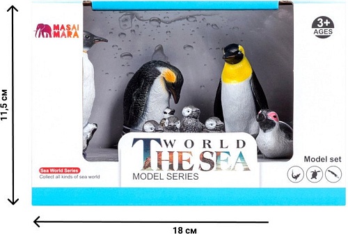 Набор фигурок Masai Mara Мир морских животных ММ203-002