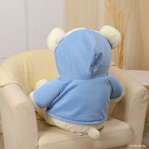 Большая игрушка Sima-Land Медведь в кофте 10653151 (белый)