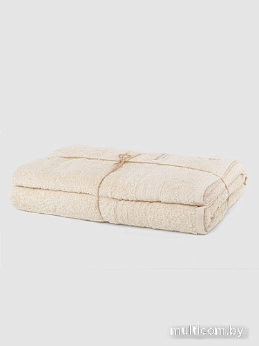 Набор полотенец Sofi De MarkO Nicole 50х90 70х140 Пол-Нк-бж-КТ (бежевый)