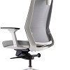 Кресло Bestuhl J1 White Pl с подголовником (серый)