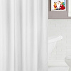 Шторка-занавеска для ванны Home One Waffle 200x200 417258 (белый)