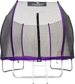 Батут Calviano Outside Master Purple 252 см - 8ft (внешняя сетка, с лестницей)