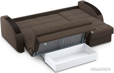 Угловой диван Moon Trade Рио 109 002920 (коричневый)