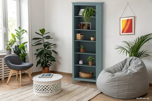 Стеллаж Mio Tesoro Сага 70 2.08.07.110.6 (темно-бирюзовый)