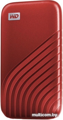 Внешний накопитель WD My Passport 2TB WDBAGF0020BRD