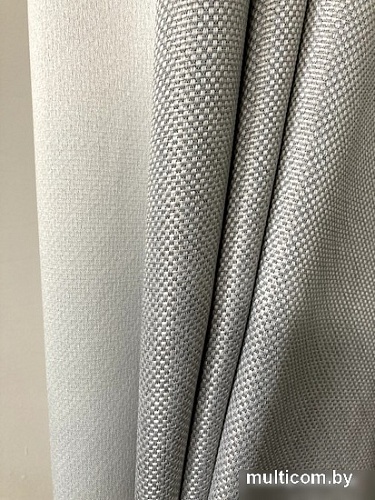 Комплект штор Soft Lines Рогожка димаут 2226-27 3x2.5 м (серый, 2 шт)