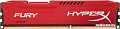 Оперативная память Kingston HyperX Fury Red 4GB DDR3 PC3-14900 (HX318C10FR/4)