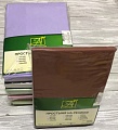 Постельное белье Альвитек Поплин однотонный на резинке 180x200x25 ПР-ПО-Р-180(180)-ШОК (шоколадный)